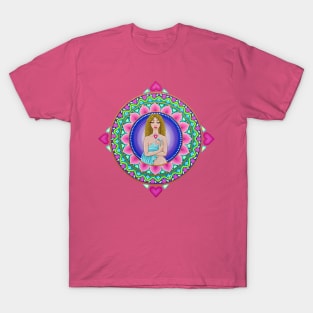 Mother and Child Mandala T-Shirt